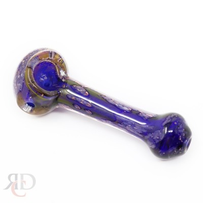 HAND PIPE DOUBLE GLASS FANCY PIPE GP612 1CT